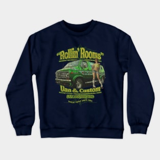 Rollin' Rooms Van and Custom 1965 Crewneck Sweatshirt